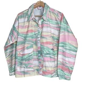 Adidas Originals R.Y.V. Pastel Windbreaker Extra Small Like New